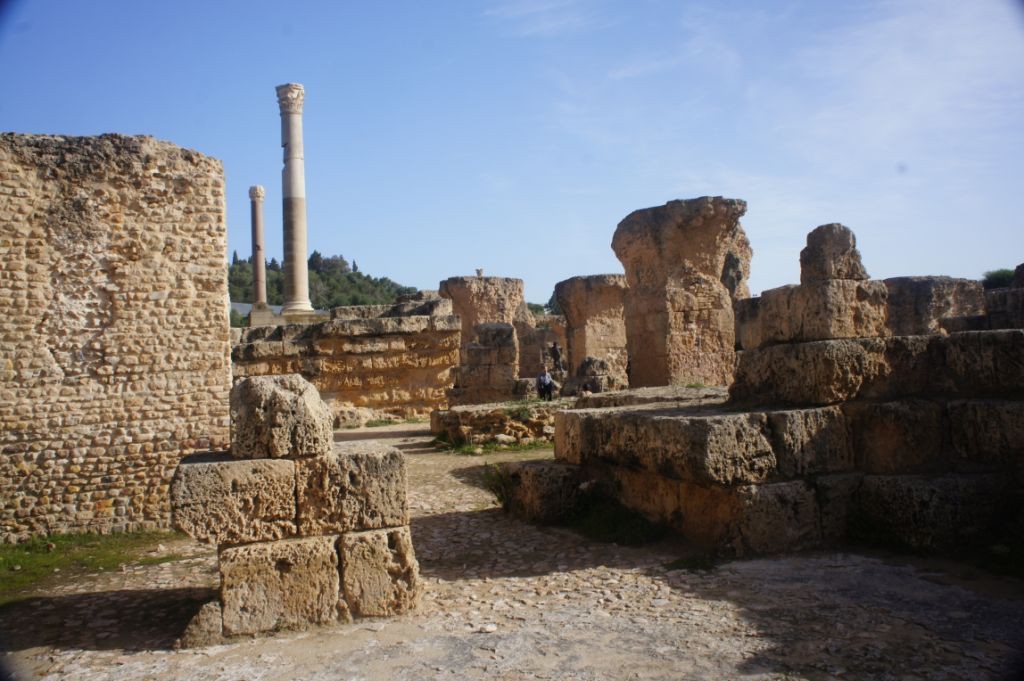 Ruinen von Karthago, Teilansicht